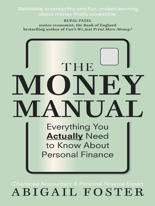 Cover image for The Money Manual